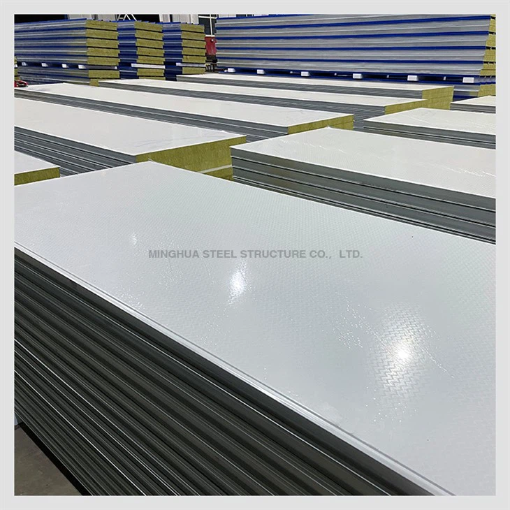 Metal Rock Wool Sandwich Wall Panel